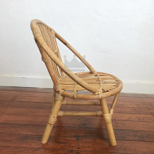 Vente en gros de chaises chaises en rotin naturel pour enfants par des usines du Vietnam Matériau naturel écologique Prix compétitif - Product Image 4