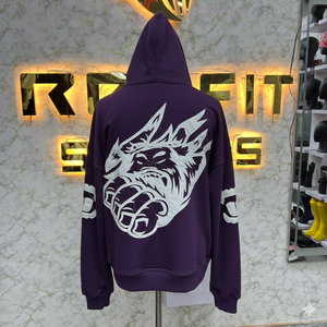 Sweat à capuche personnalisé avec fermeture éclair, coupe parfaite, meilleur matériau, impression en relief, fabrication en usine, prix bas, sweat à capuche pour hommes, sweat à capuche pour hommes - Product Image 2