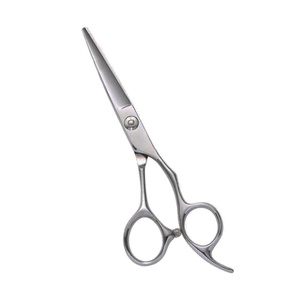 Ciseaux de coupe de cheveux de Salon professionnel ciseaux de coiffeur pointe émoussée acier inoxydable A + Grade fournitures de Salon de coiffure droitier - Product Image 1