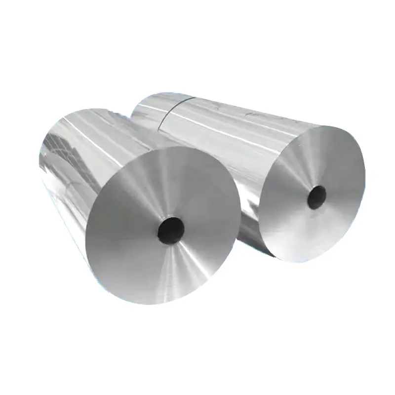 Venta caliente de fábrica Rollo de bobina de papel de aluminio Papel de aluminio 8011 Papel de aluminio industrial