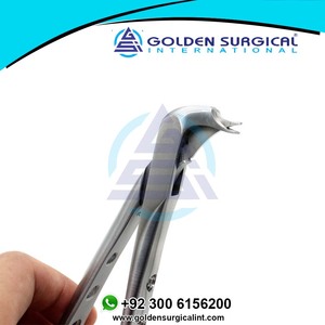 Pince à écarteur de couronne dentaire, pince à retirer les couronnes dentaires, pince à bec, pince en acier inoxydable, outils chirurgicaux pour dentistes - Product Image 5