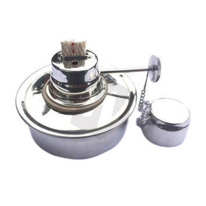 Lampe à alcool dentaire en acier inoxydable Instruments médicaux chirurgicaux creux durables Laboratoires dentaires Nettoyage Remplissage Mèche de sécurité - Product Image 3