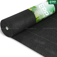 Toile de paillage anti-mauvaises herbes en PP à 2 couches, 5OZ 6OZ, 140g 160g, résistante aux déchirures, protection UV 1%-5%, pour couverture de sol, découpe plastique