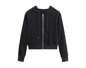 Sweat-shirts pour hommes en coton mélangé respirant, effet délavé à l'acide, idéal pour la superposition et le style délavé - Product Image 4