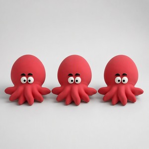 BeBe <span class=keywords><strong>Happy</strong></span> Octopus Giocattolo Sonoro per Cani in Lattice Naturale Ecologico, Interattivo per Cuccioli e Cani di Piccola e Media Taglia, Pronto per la Spedizione - Product Image 6