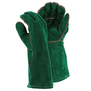 Guantes antideslizantes de cuero PU impermeables de alta calidad para el manejo de animales-Color y tamaño personalizados Uso multiusos - Product Image 1
