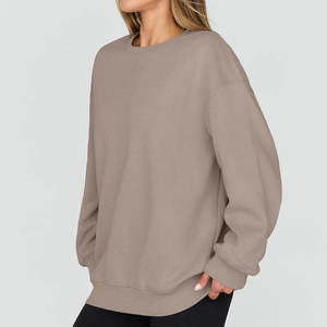 Sweat femme sur la taille meilleure qualité pour vêtements d'hiver décontractés sweats à capuche pour femmes Logo personnalisé multicolore sweats à capuche femmes - Product Image 3