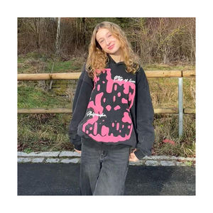 Keplar Enterprises' Sweatshirts surdimensionnés 100% coton pour hommes brodés Street Wear Hoodies pour l'hiver - Product Image 3