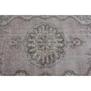 Vintage 5ft 7in X 8ft 9in Turkish Oriental Rug Classic Large Area Woolen with Patchwork Pattern for Teen Exhibition Latex Backed - Product Image 5