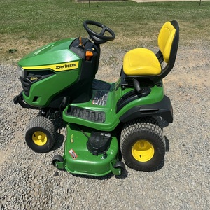 John deeree S240 Lawn Tractor Industrial Grade powered by 2-stroke <b>125cc</b> <b>Engine</b> with 24V Voltage engineered for reliable power - Product Image 4
