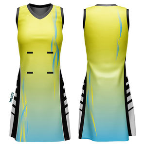 Conception Unique confortable séchage rapide Netball uniforme vêtements de sport respirant femmes Netball uniforme taux de gros OEM personnalisé - Product Image 6