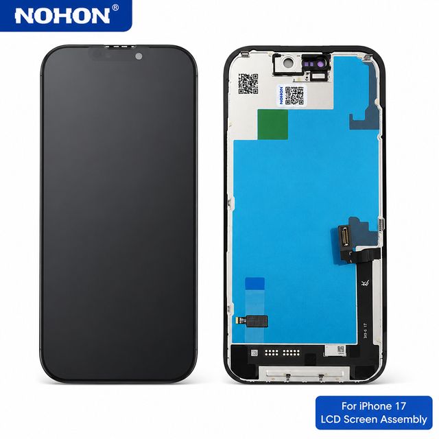 LCD Screen Assembly for iPhone 17 TFT FHD Touch Display Digitizer Replacement NOHON Tested Mobile Phone Repair Parts Wholesale