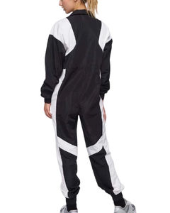 Ensemble coupe-vent 2 pièces respirant pour femme, style streetwear, avec logo personnalisé, imprimé, coupe courte, durable, dernière collection - Product Image 6