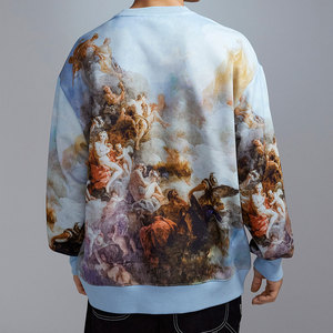 Sudadera con Capucha Personalizada de Talla Grande, 100% Algodón, Felpa, con Cierre, para Invierno, de Alta Calidad, para Hombre, Gruesa, Bordada, Extragrande - Product Image 5