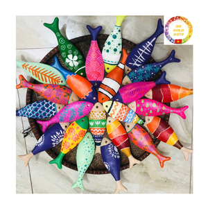 Handmade Rustic Wooden Fish Carving for Beach House Interior Patio Garden Porch Nautical Gift and Home Decor - Product Image 4