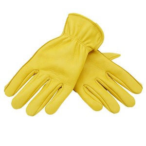 El mejor diseño Tendencia Vaca Piel de cabra Grano Cuero Guantes DE TRABAJO Guantes de conductor Anti-Corte Funciones antiimpacto Guantes de seguridad general - Product Image 2