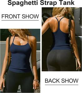 Wholesale Women Sexy High Neck fitness <b>top</b> Quick Dry Workout Gym Fitness <b>Top</b> Cross Back Yoga Sports <b>top</b> Wholesale for Women - Product Image 5