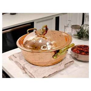 Los platos para servir más vendidos exportador de Ramadán DE LA India juegos de utensilios de cocina olla de cobre segura para servir con alta calidad - Product Image 1