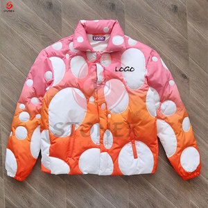 <b>Men's</b> Premium Quality <b>Canvas</b> Puffer <b>Jackets</b> Breathable Windproof Custom Logo Streetwear Winter Fashion - Product Image 3