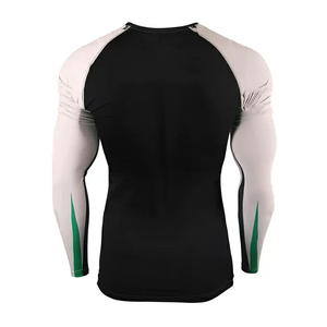 Manches longues personnalisées pour hommes Sublimation Printing Wholesale Rash Guard Maillot de bain à manches courtes Rash Guard MMA Rash Guard Service OEM - Product Image 3