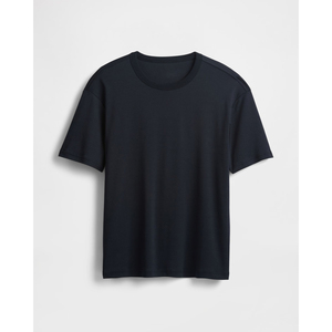 เสื้อยืดโอเวอร์ไซส์ผู้ชายแบบยูนิเซ็กซ์ เนื้อผ้านุ่ม ระบายอากาศได้ดี ผ้าเจอร์ซีย์คอตตอน 100% ทรงหลวม ไหล่ตก แขนสั้น ผ้าหนา - Product Image 1