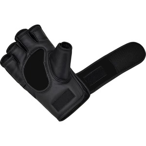 Guantes MMA de medio Dedo de cuero personalizables de alta calidad de 8oz Estilo más nuevo para entrenar con su propio logotipo - Product Image 6