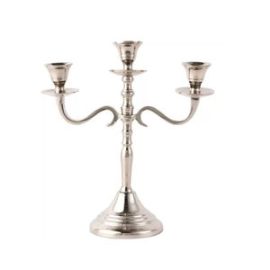 Top Selling Premium Quality Silver Metal <b>Candelabra</b> for Home Hotel Decor Handmade Eco-Friendly Factory Price for Christmas - Product Image 6