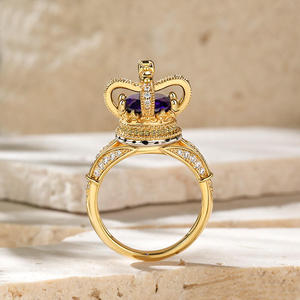 ชุดเครื่องประดับแฟชั่นมงกุฎเจ้าหญิงเจลูเลีย ทำจากเงินสเตอร์ลิง - Product Image 5