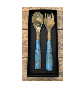 Cuillère en corne de buffle poignée en résine cuillère en corne servant un nouveau Design traditionnel artisanat fournisseur en gros prix pas cher - Product Image 4