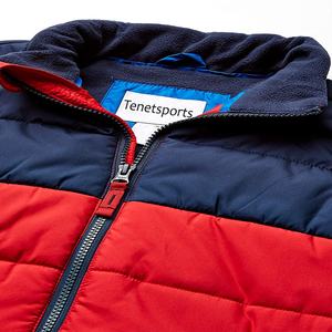 Men's Winter Quilted Vest Zip-Up Sleeveless Puffer <b>Coat</b> With Windproof Hood Outdoor Padded <b>Coats</b> - Product Image 3