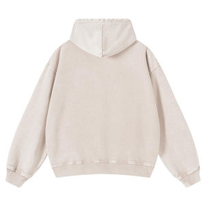 Sudadera Unisex de Corte Regular con Capucha, Personalizable con Logotipo, al por Mayor, Chándal Casual para Hombre, con Capucha Sólida en Relieve, Invierno 2026 - Product Image 2