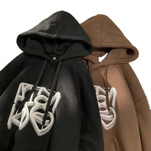 Sweat-shirts personnalisés pour hommes 2025, broderie, nouveau design, manches régulières, streetwear tendance, style hip-hop - Product Image 6