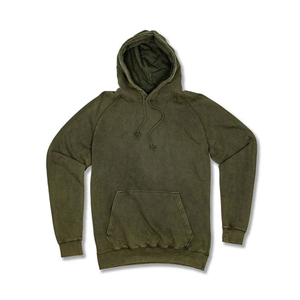 Sudadera con capucha oversize de algodón para mujer, estilo pullover, con lavado ácido, informal de invierno, ecológica, con logo frontal, estilo streetwear - Product Image 6