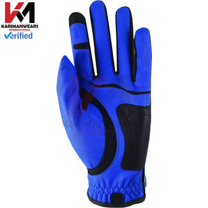 Gants de golf pour hommes de qualité supérieure main gauche ou droite granulés antidérapants en cuir de mouton véritable souple adaptés à des gants de golf avec logo personnalisé - Product Image 3