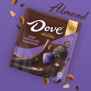 DOVE PROMISES Individually Wrapped Almond & Dark <b>Chocolate</b> Candy <b>Assortment</b>, 12.67 oz Bag - Product Image 2