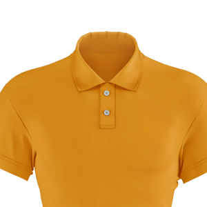 Camiseta Polo Amarilla para Hombre, Elegante, de Manga Corta, Informal, de Primera Calidad, Ajuste Cómodo para Uso Activo y Diario - Product Image 2