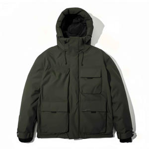 2025 New Xb Lightweight White Polyester Fiber Winter Hooded Breathable <b>Smart</b> <b>Casual</b> Warm Comfortable High-quality Customized - Product Image 4