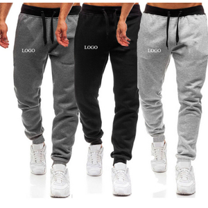 2025 Men's Casual Jogger <b>Pants</b> High Quality Cotton 65% Polyester 35% Sweatpants ODM-supplied Fashion Fitness Trousers - Product Image 6