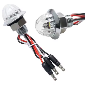 3W Công suất cao nhỏ dưa hấu ánh sáng dẫn xe tải ánh sáng bên đánh dấu ánh sáng màu đỏ hổ phách màu xanh lá cây đèn - Product Image 1