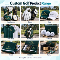 Lot de housses de club de golf brodées à motif de dessin animé pour driver, fairway et hybride – Fournisseur de housses de tête de club de golf en gros