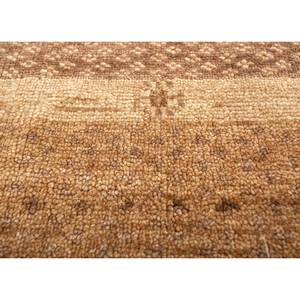พรมขนสัตว์ถักมือสีเบจและสีน้ำตาล รุ่น Lca-6004 ลายทาง สำหรับห้องนั่งเล่น ทางเข้าบ้าน และห้องนอน - Product Image 3