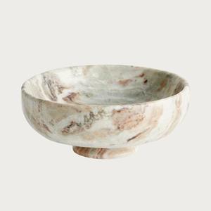 Bol en marbre gris foncé artisanal de qualité supérieure, bol de service décoratif en pierre naturelle pour table à manger, comptoir de cuisine, décoration de maison de luxe - Product Image 5