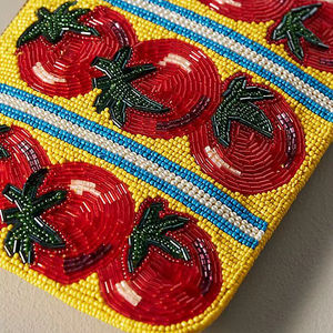 Monedero y Bolsa de Maquillaje Clásicos de Cuentas de Vidrio con Color Personalizado para Regalo de Boda o Fiesta para Ella - Product Image 1