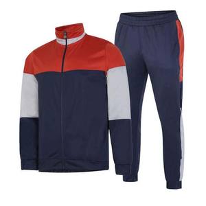 Última ropa deportiva chándal para Hombres Nuevo estilo Stand Collar chándales hombres de alta calidad 2 uds contraste sudaderas con capucha y pantalones conjuntos - Product Image 1