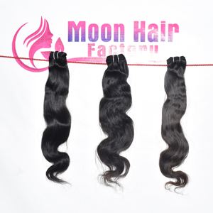 Fournisseur de cheveux vierges en gros à bas prix, échantillon gratuit, mèches de cheveux humains indiens, Bodywave, super double trame, cheveux vierges bruts, extensions de cheveux - Product Image 4