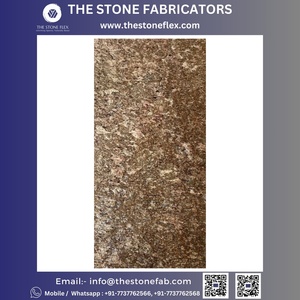 Lámina de Chapa de Piedra Flexible de Cuarcita Golden Shine, Superficie Pulida Duradera y Ecológica, Diseño Moderno, Losa Grande, TSF India - Product Image 4