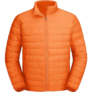 Chaqueta acolchada de invierno de Calidad única, chaqueta acolchada de burbujas brillante para hombre, chaqueta cortavientos personalizada - Product Image 6