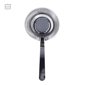 Professional Eco-Friendly Sustainable 100 Wire Spring <b>Cocktail</b> Strainer Custom Logo Bartending Tool <b>Set</b> Made of Stainless Steel - Product Image 3