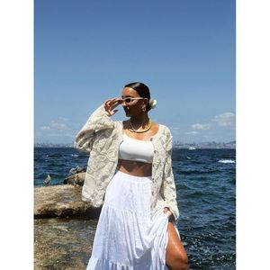 เสื้อคลุมชุดว่ายน้ำแบบติดกระดุม-เสื้อคลุมขายส่ง - Product Image 2