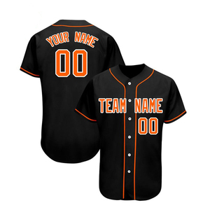 Vente en gros de vêtements de sport à prix d'usine vêtements de baseball à impression par sublimation pour hommes et femmes maillot de baseball tendance personnalisé par sublimation - Product Image 3